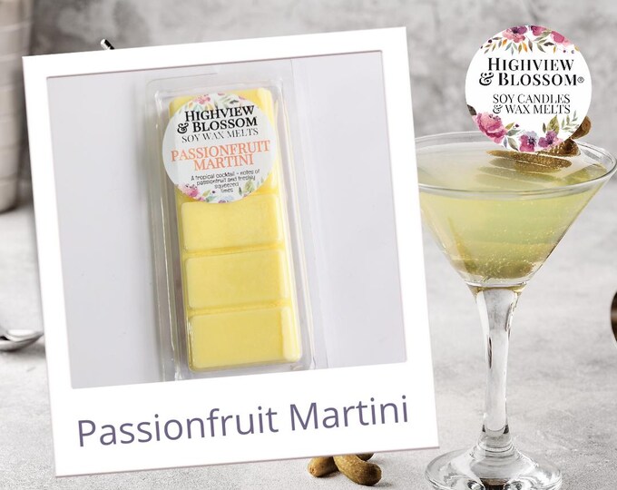 PASSIONFRUIT MARTINI Soy Wax Melt Bar