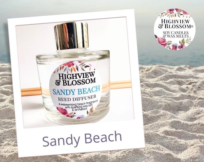 SANDY BEACH Reed Diffuser (and refill option)