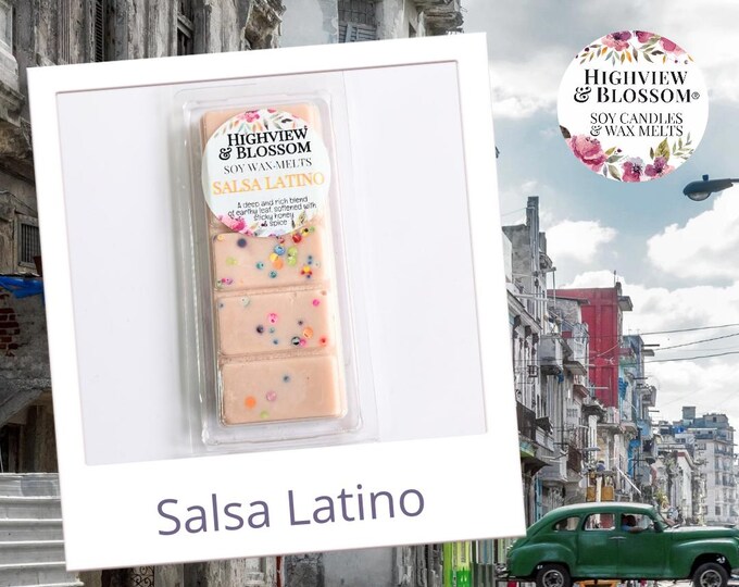 SALSA LATINO Soy Wax Melt Bar
