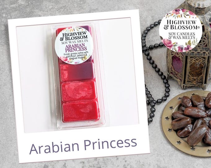 ARABIAN PRINCESS Soy Wax Melt Bar