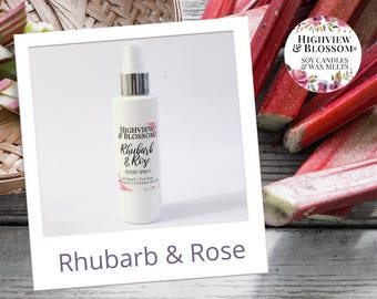 RHUBARB & ROSE Room Spray