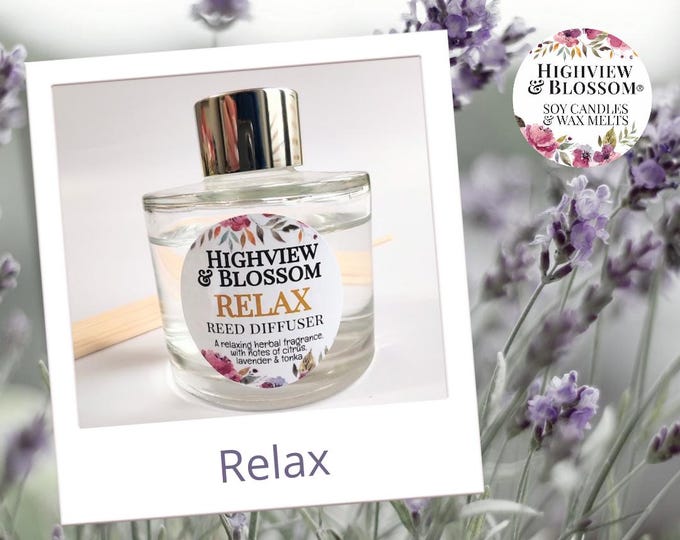 RELAX Reed Diffuser (and refill option)