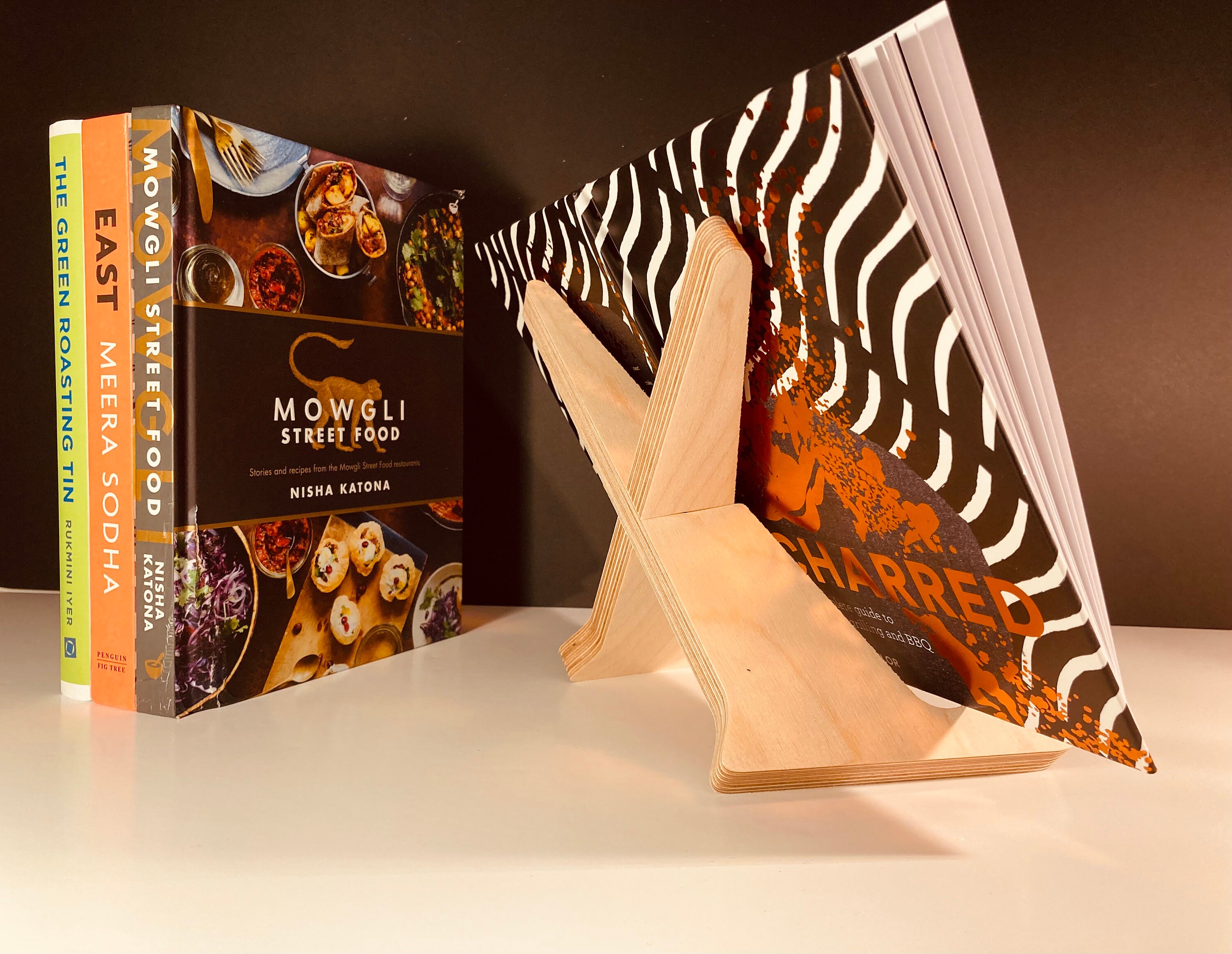 Cookbook stand book stand display book stand recipe book Etsy