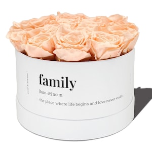Preserved roses, forever rose, family