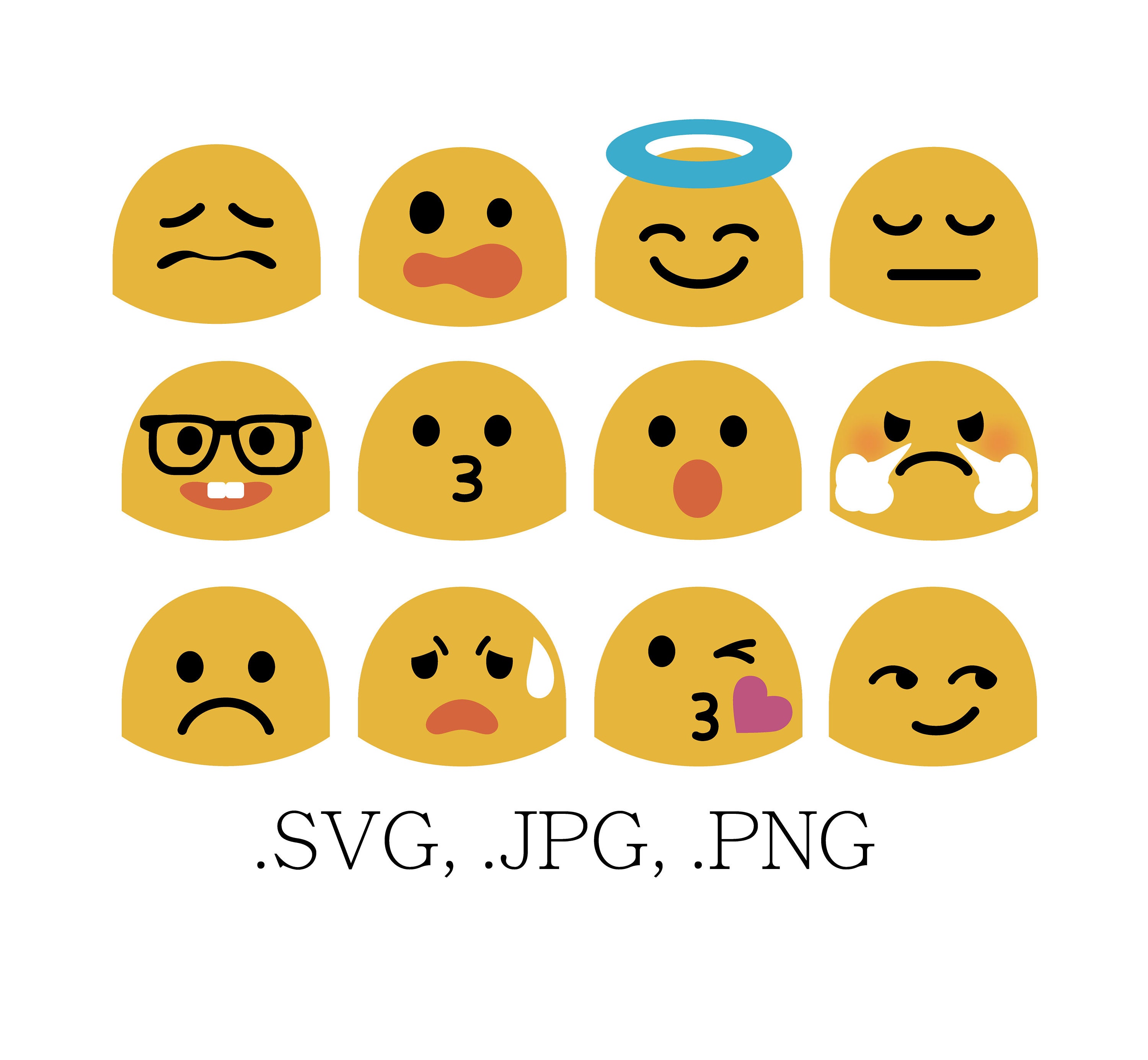 Emoticon Jpg Smiley - Etsy