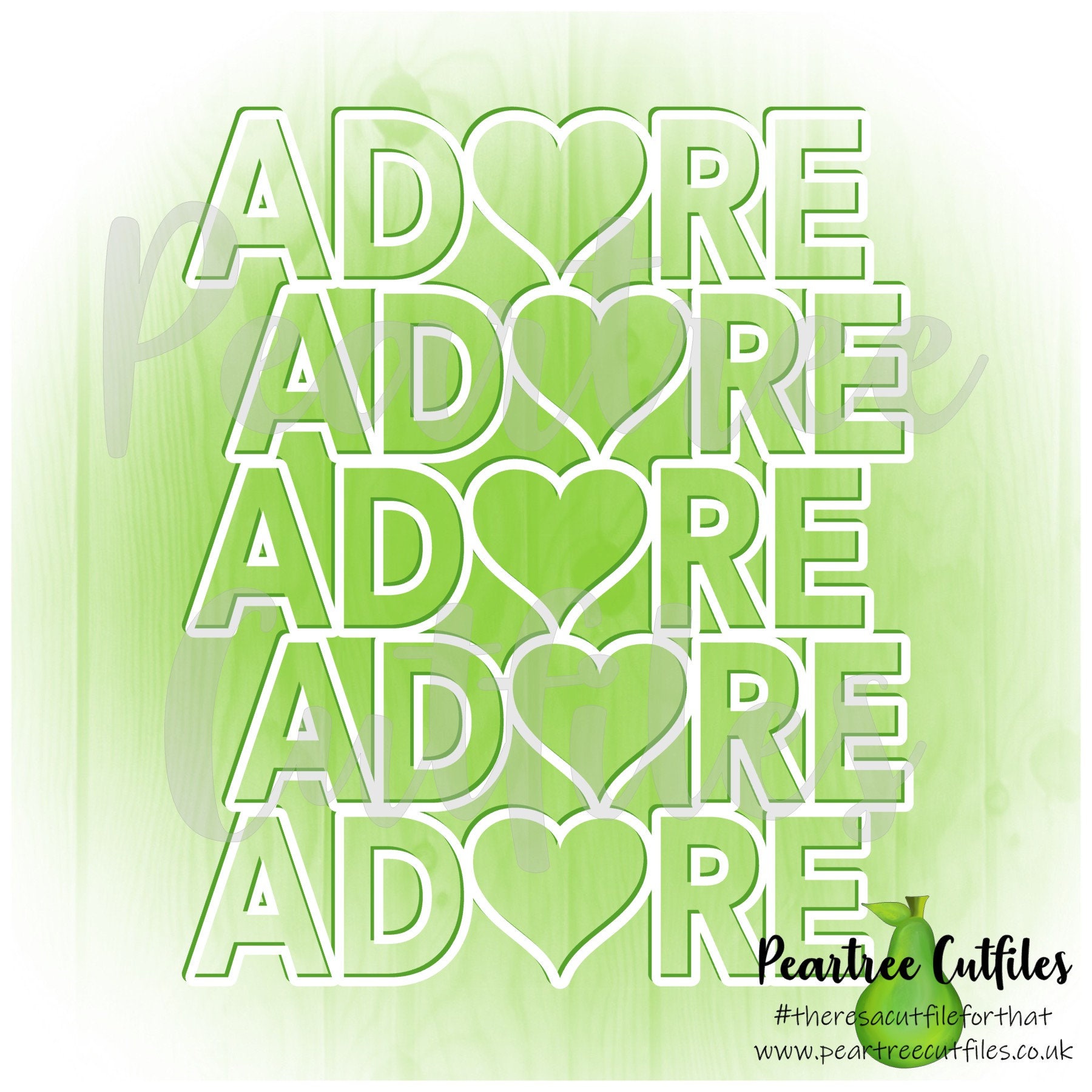 Adore Svg Png Jpg Cutfile | Etsy
