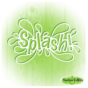 Splash SVG PNG JPG cutfile