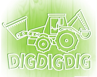 Dig Dig Dig  Svg Png Jpg Cutfile