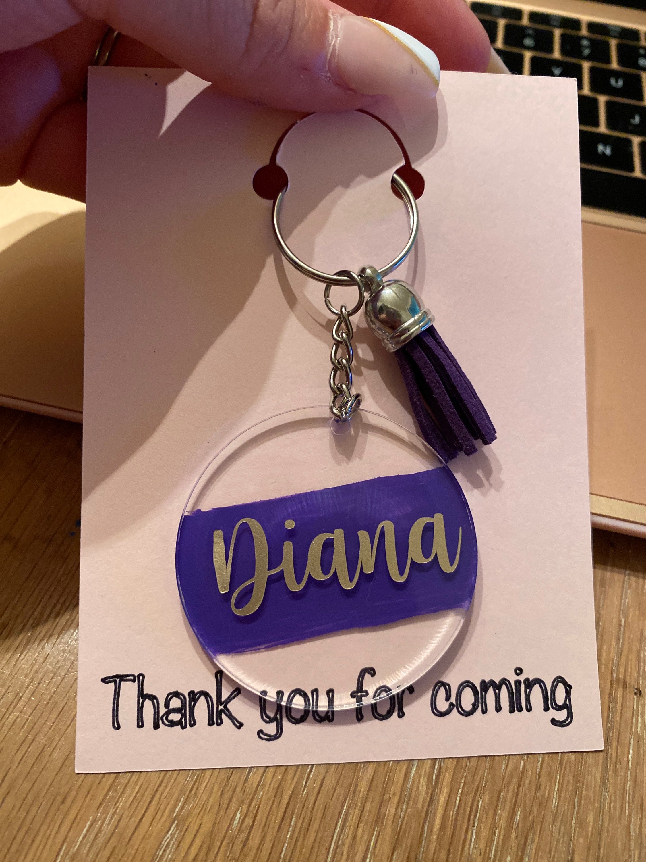 Acrylic keychainparty favorsbabyshower favors Etsy