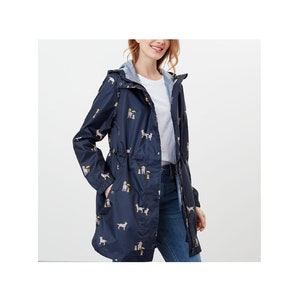 rain jacket, rainwear, jacket, blue, dogs, Tom Jules, rubber boots, Funky Wellies, Wellington boots, rainy weather, festival, North Sea