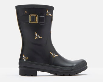 rubber boots, Funky Wellies, Tom Jules, 100% rubber, vegan, bees, rainwear, Wellington boots, rainy weather, festival