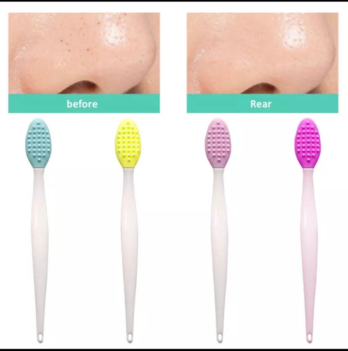 Exfoliating Nose Brush Etsy