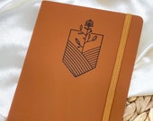Beauty From Ashes Journal, Dot Grid Leatherette A5 Journal, Miscarriage Journal