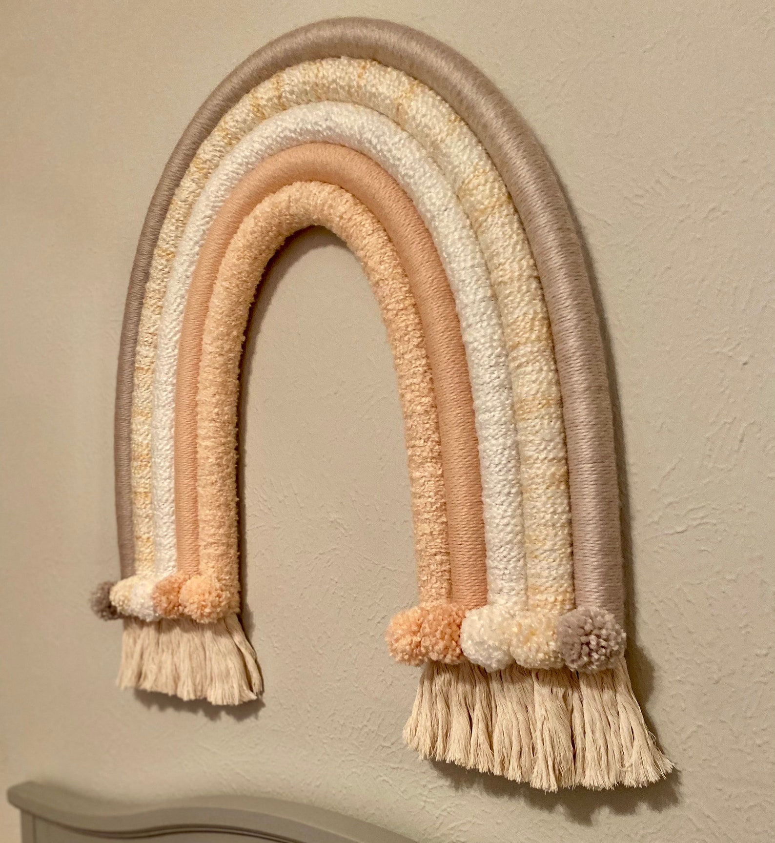 Extra Large Rainbow Wall Hanging Jumbo Rainbow XL Rainbow Etsy