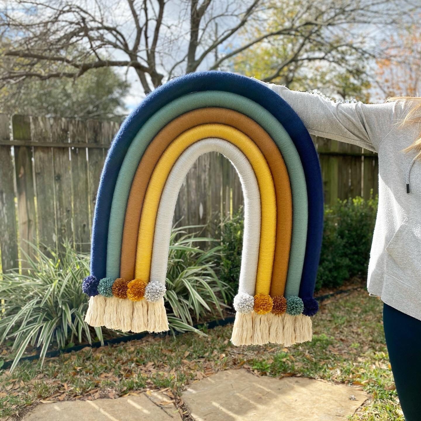 Extra Large Rainbow Wall Hanging Jumbo Rainbow XL Rainbow Etsy