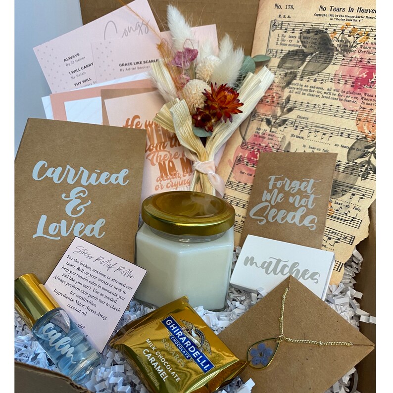 Miscarriage Care Package Pregnancy &amp; Infant Loss Care Etsy