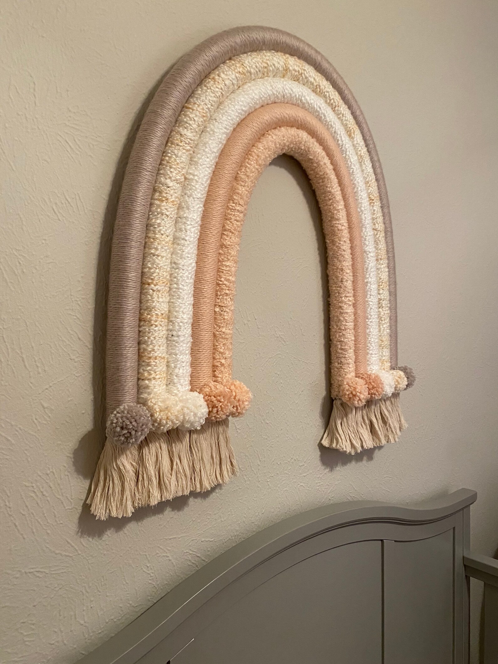 Extra Large Rainbow Wall Hanging Jumbo Rainbow XL Rainbow Etsy