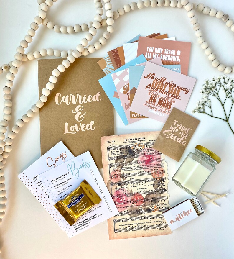 Miscarriage Care Package Pregnancy & Infant Loss Care Etsy