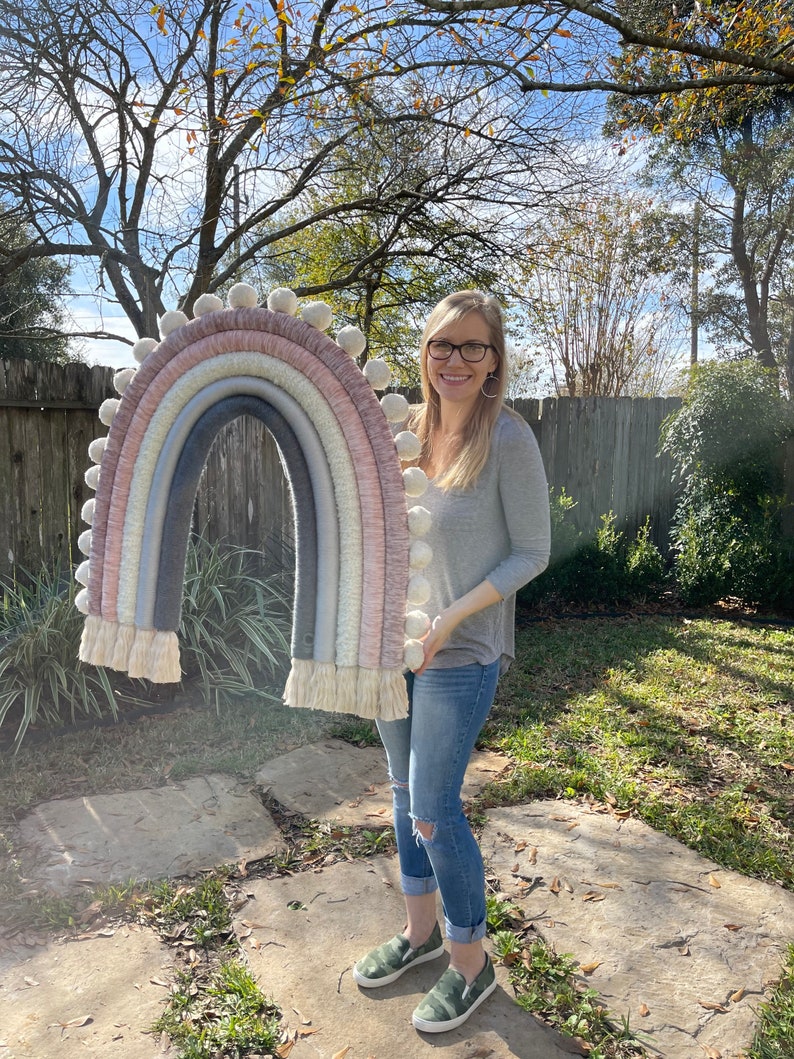Extra Large Rainbow Wall Hanging Jumbo Rainbow XL Rainbow Etsy