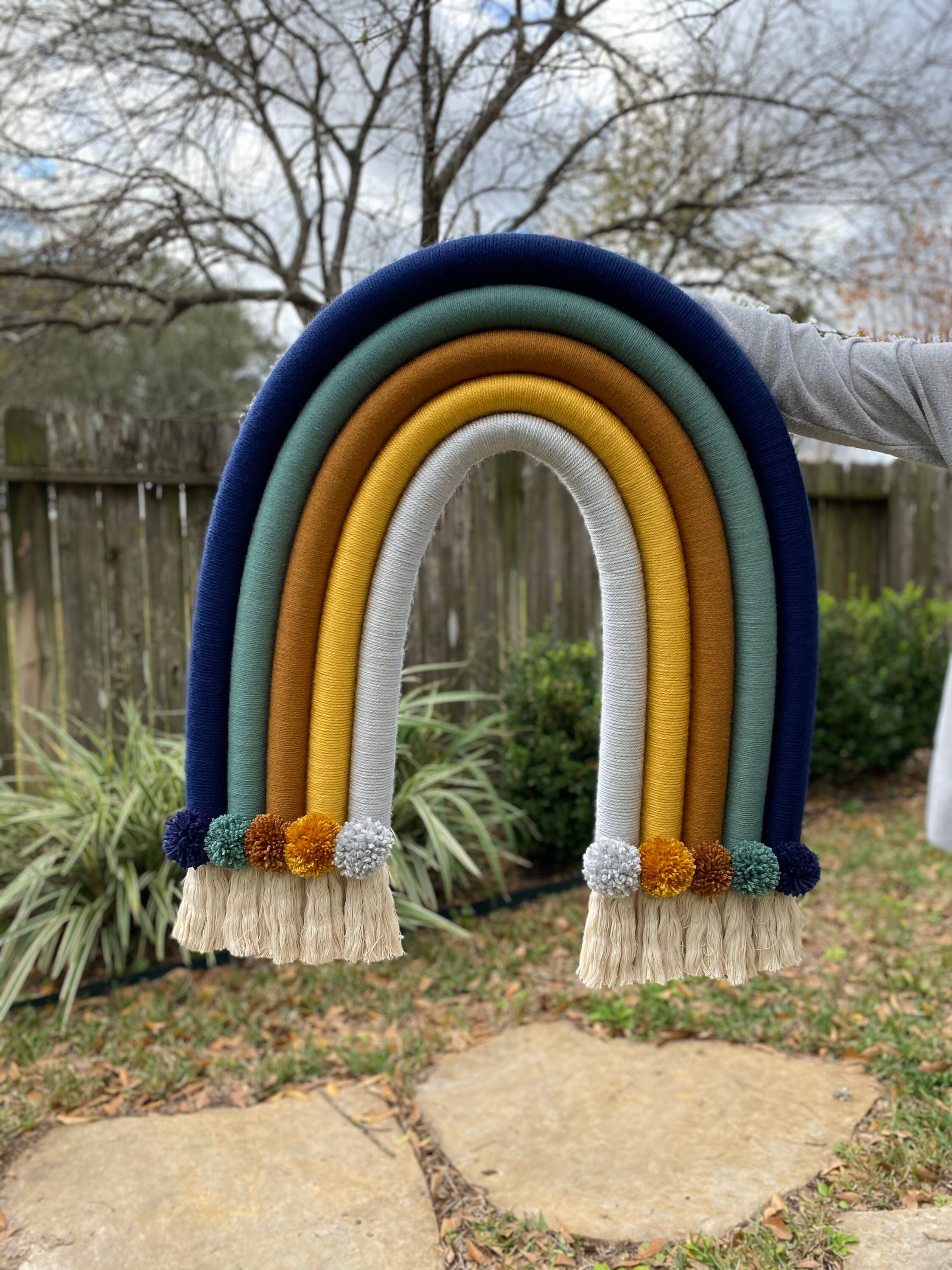 Extra Large Rainbow Wall Hanging Jumbo Rainbow XL Rainbow Etsy