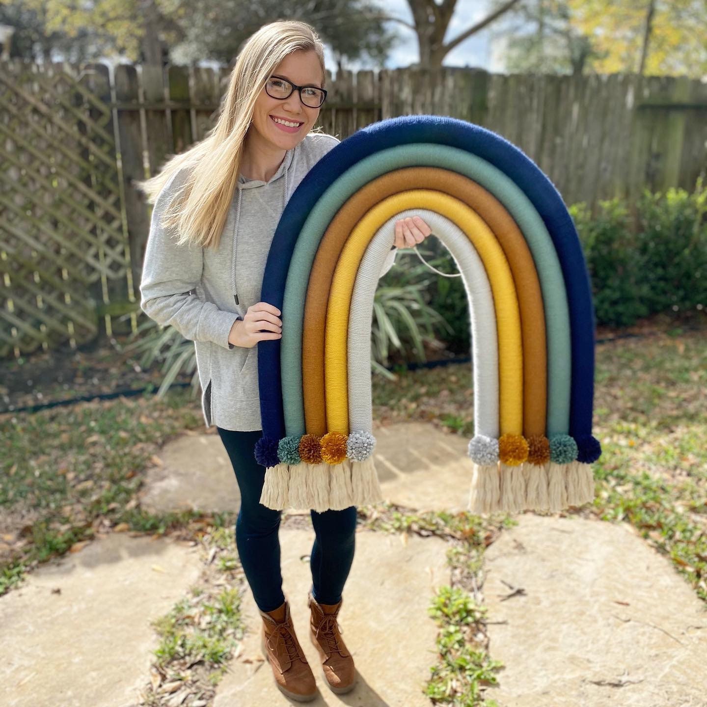 Extra Large Rainbow Wall Hanging Jumbo Rainbow XL Rainbow Etsy
