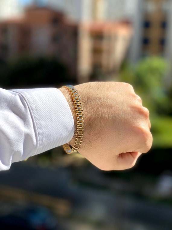 real gold rolex chain