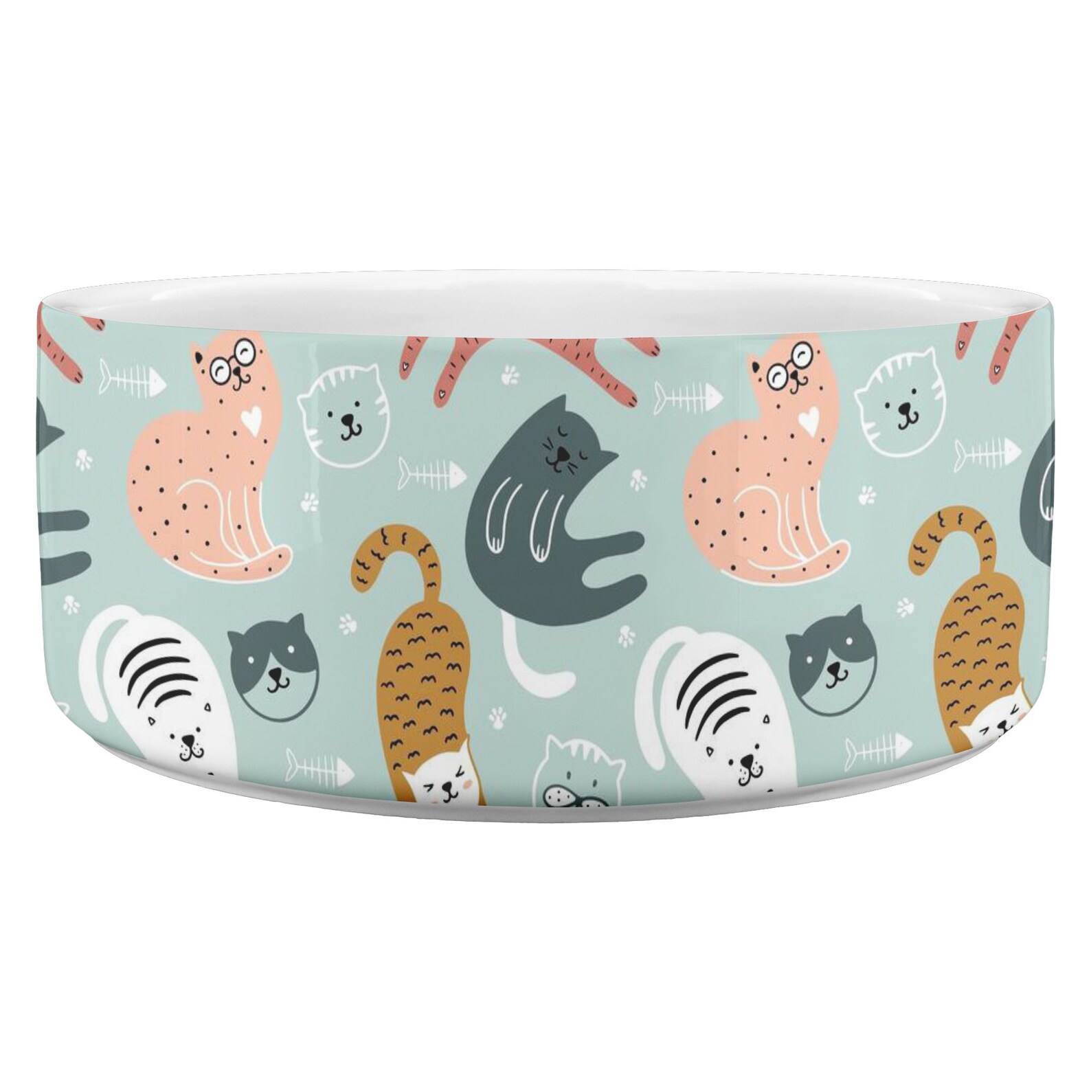 Cat Bowl Cat Bowls Personalized Cat Bowl Etsy