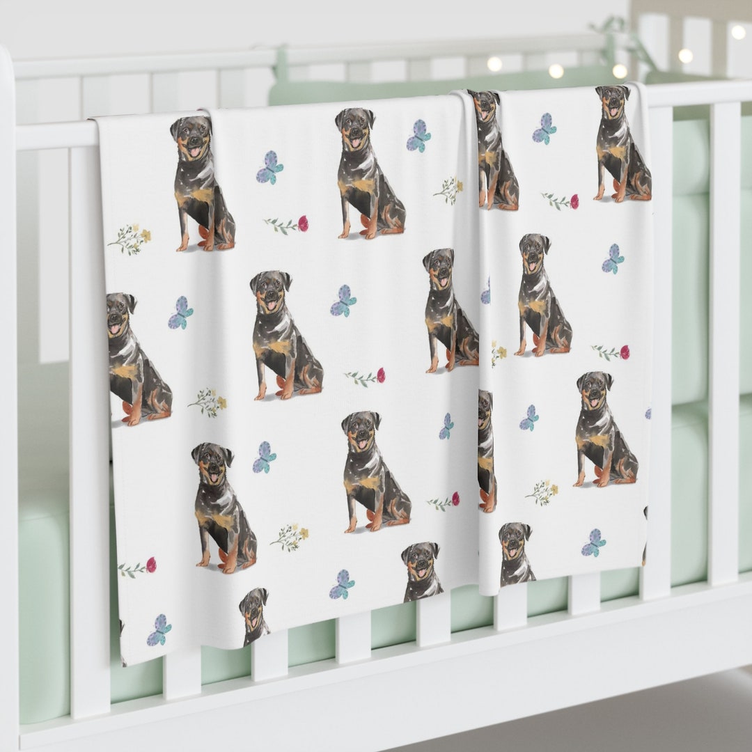 Rottweiler Strength Quilted Blanket NCU0DV2020