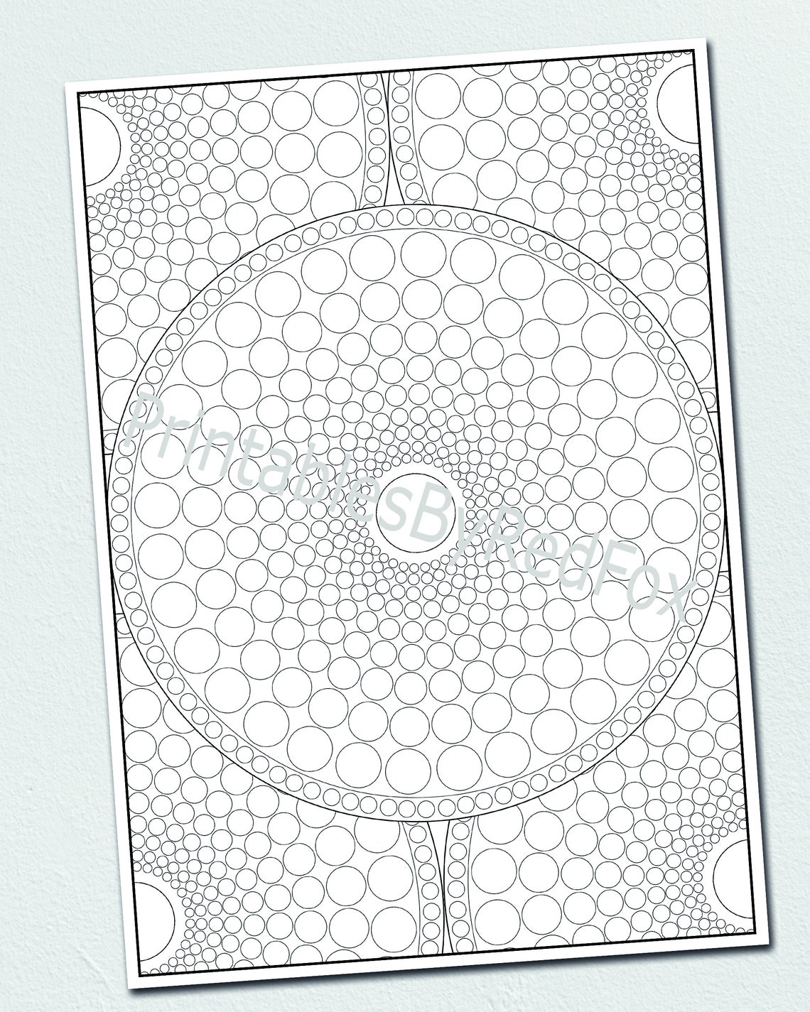 5 wunderschöne Mandalas für Erwachsene Vol_2 Sofort Download - Etsy.de