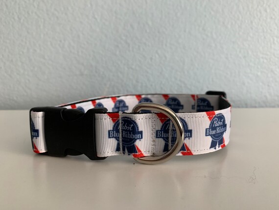 Pabst blue ribbon dog collar hotsell