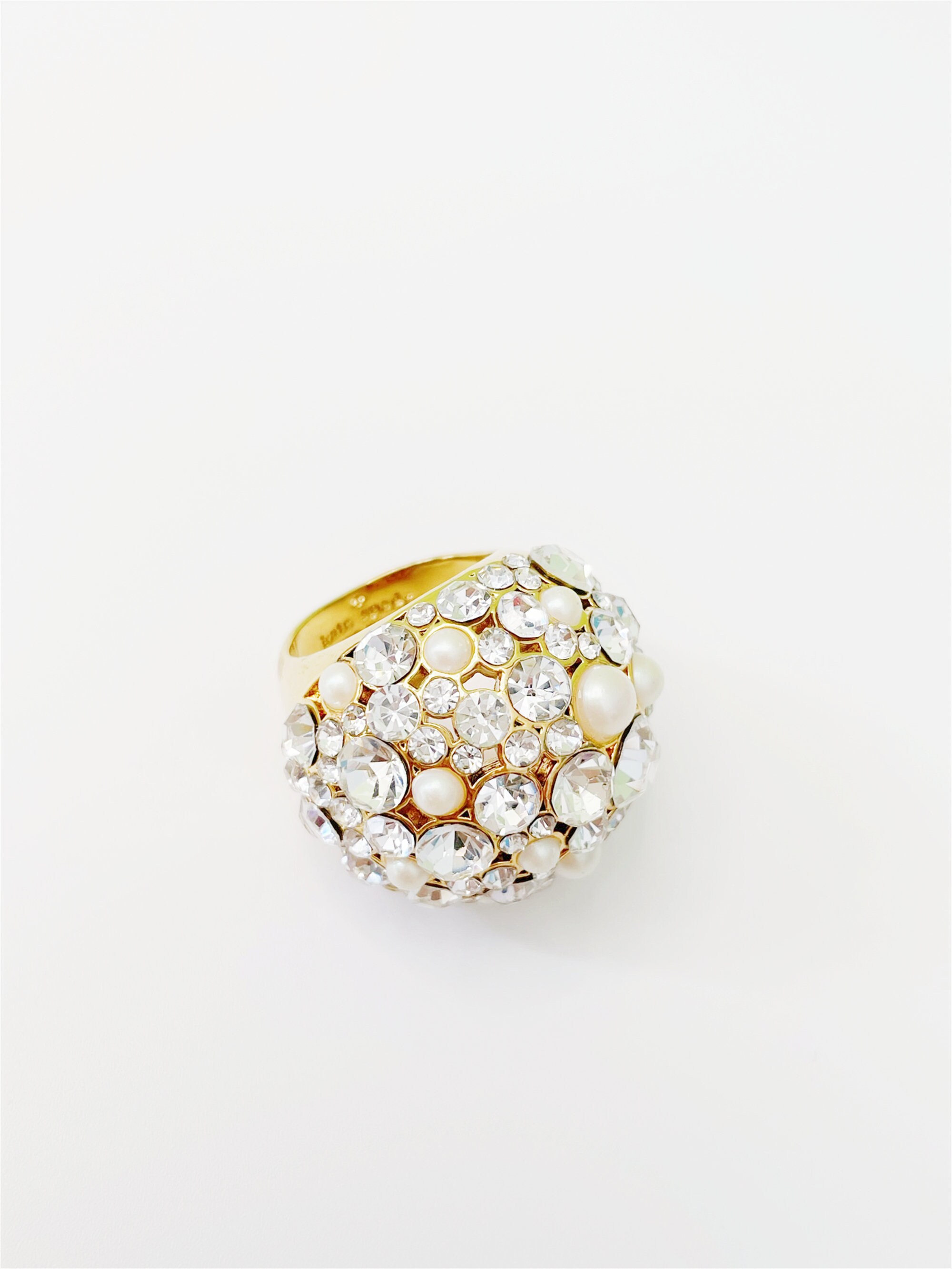 Gold Cocktail Ring - Etsy