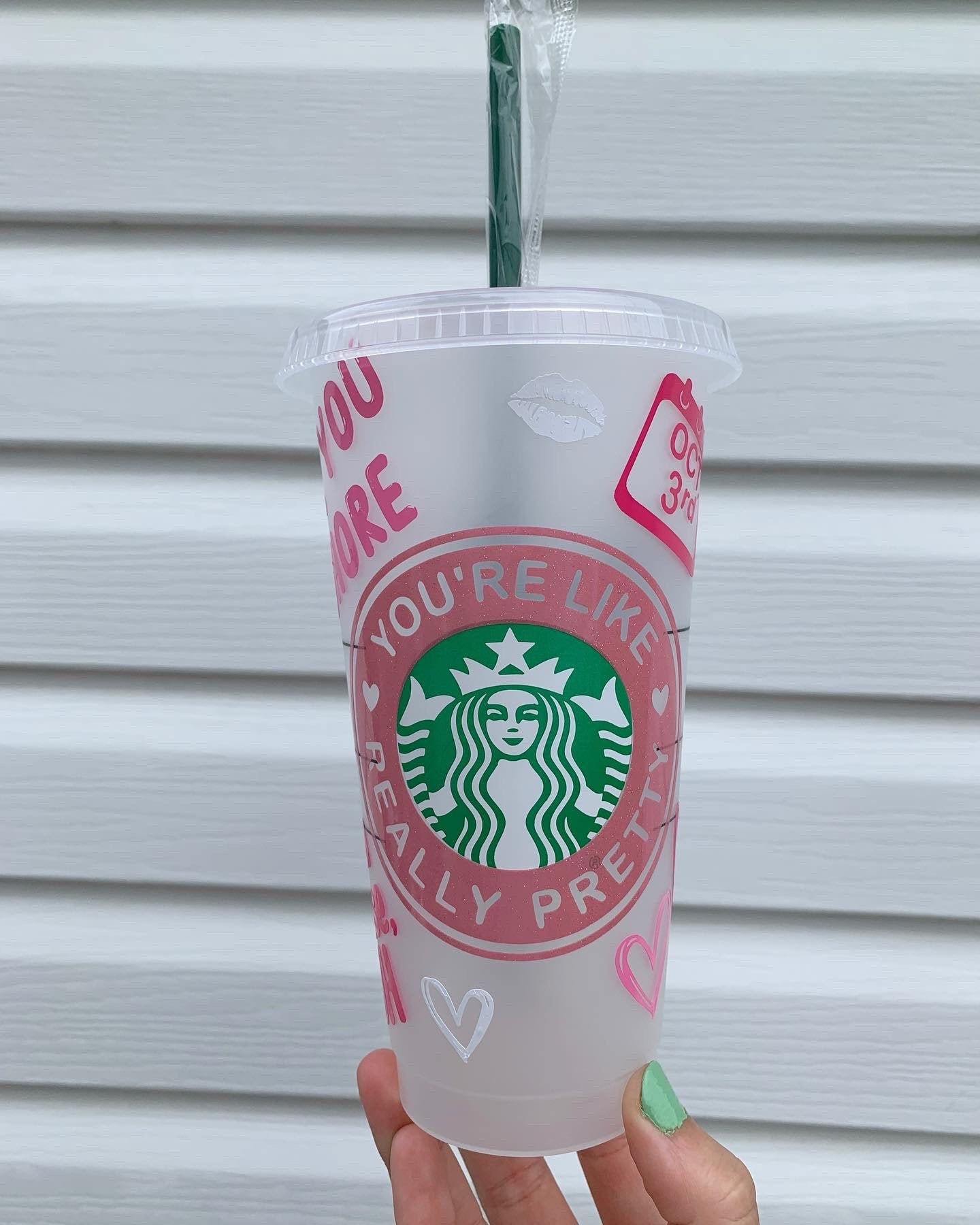 MEAN GIRLS CUP Mean Girls Starbucks Cup Cold Cup Pink -  Sweden