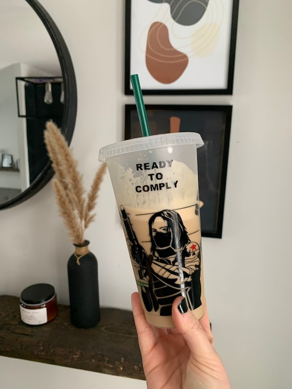 2022 starbucks cups halloween Starbucks Tumbler Halloween - Raven Glow in the Dark Limited Edition main image 0