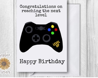 Xbox Birthday Card Etsy - details about roblox personalised birthday card ps4 xbox pc game boys any name