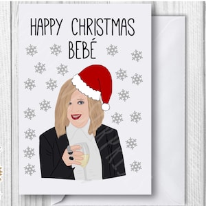 BEBÉ Schitts Creek Moria Christmas Card