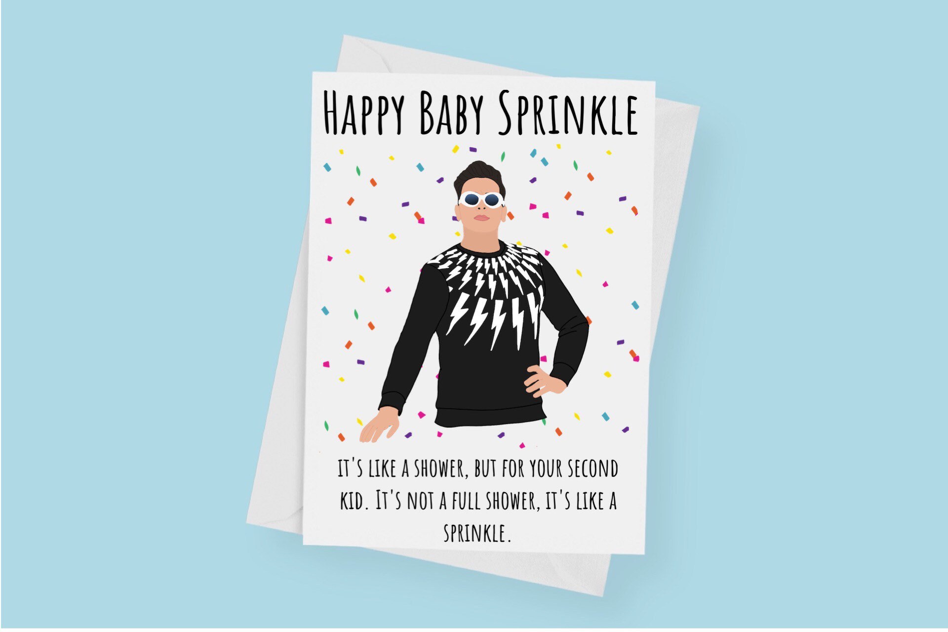 Schitts Creek David Baby Shower/ Sprinkle Card Greetings Card Etsy