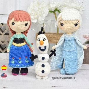 Amigurumi pattern Frozen