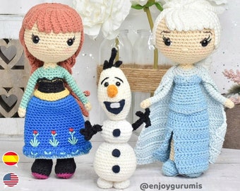 Amigurumi pattern Frozen