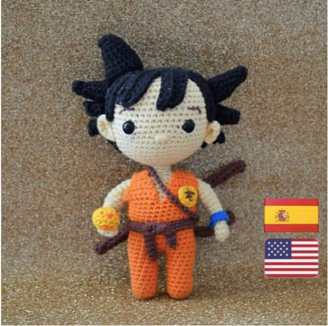 Pattern Amigurumi Son Goku - Etsy Pattern Amigurumi Son Goku - Etsy