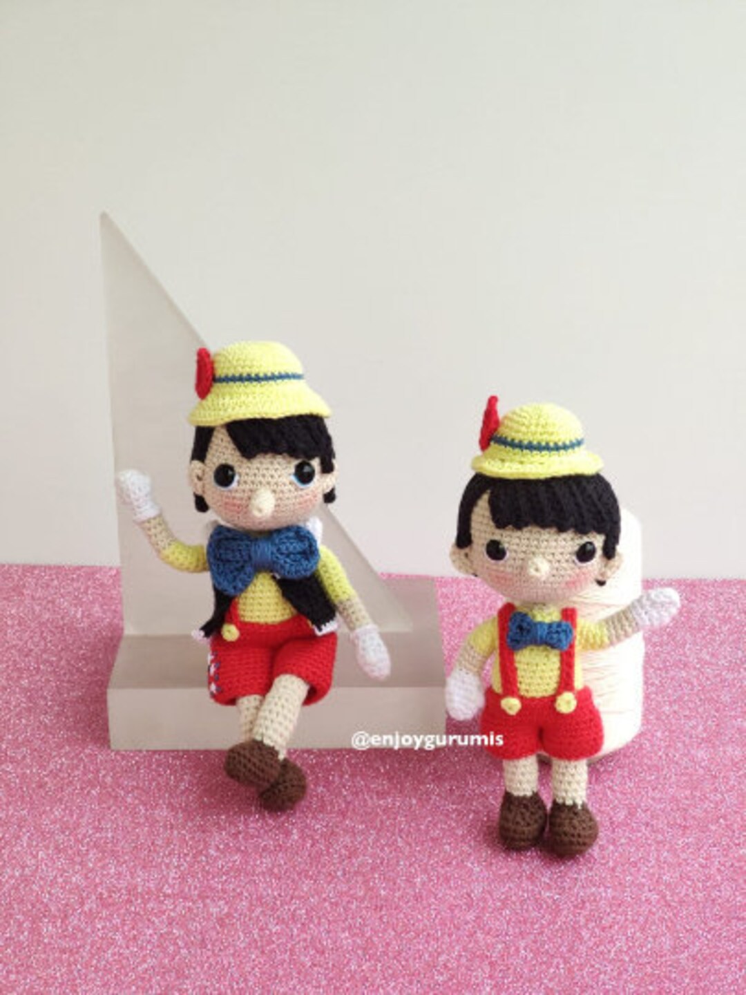 Pattern For Pinocchio Overalls Pinocchio Amigurumi Pattern - Etsy