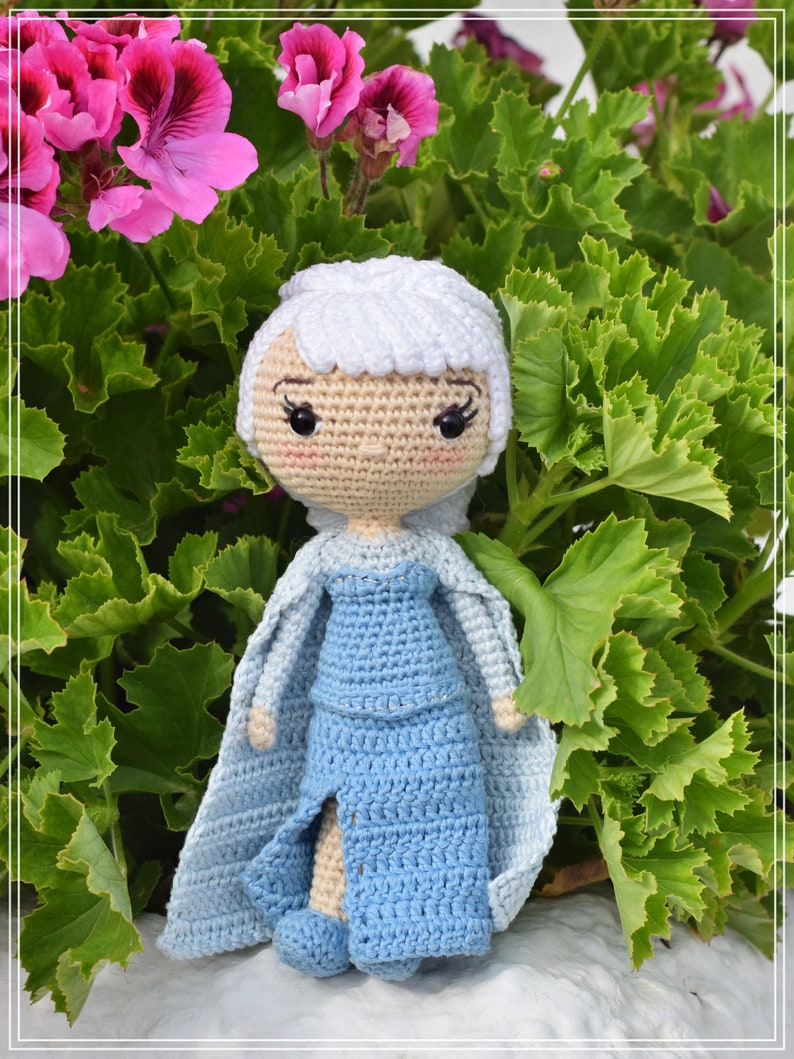Patron Elsa Frozen Amigurumi / Pattern Elsa Frozen Amigurumi Etsy