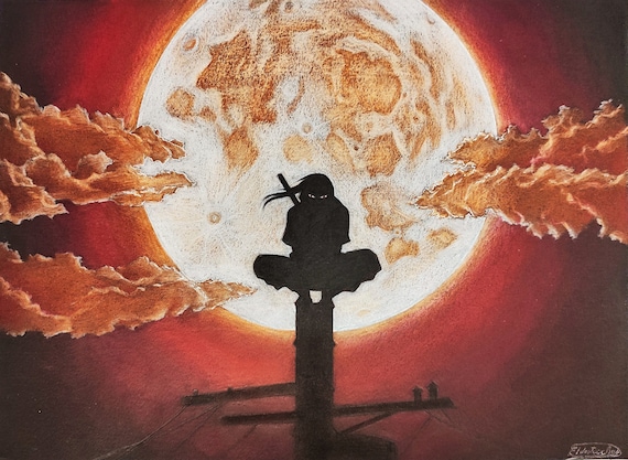Night of the Massacre (Itachi) Impression d'Art