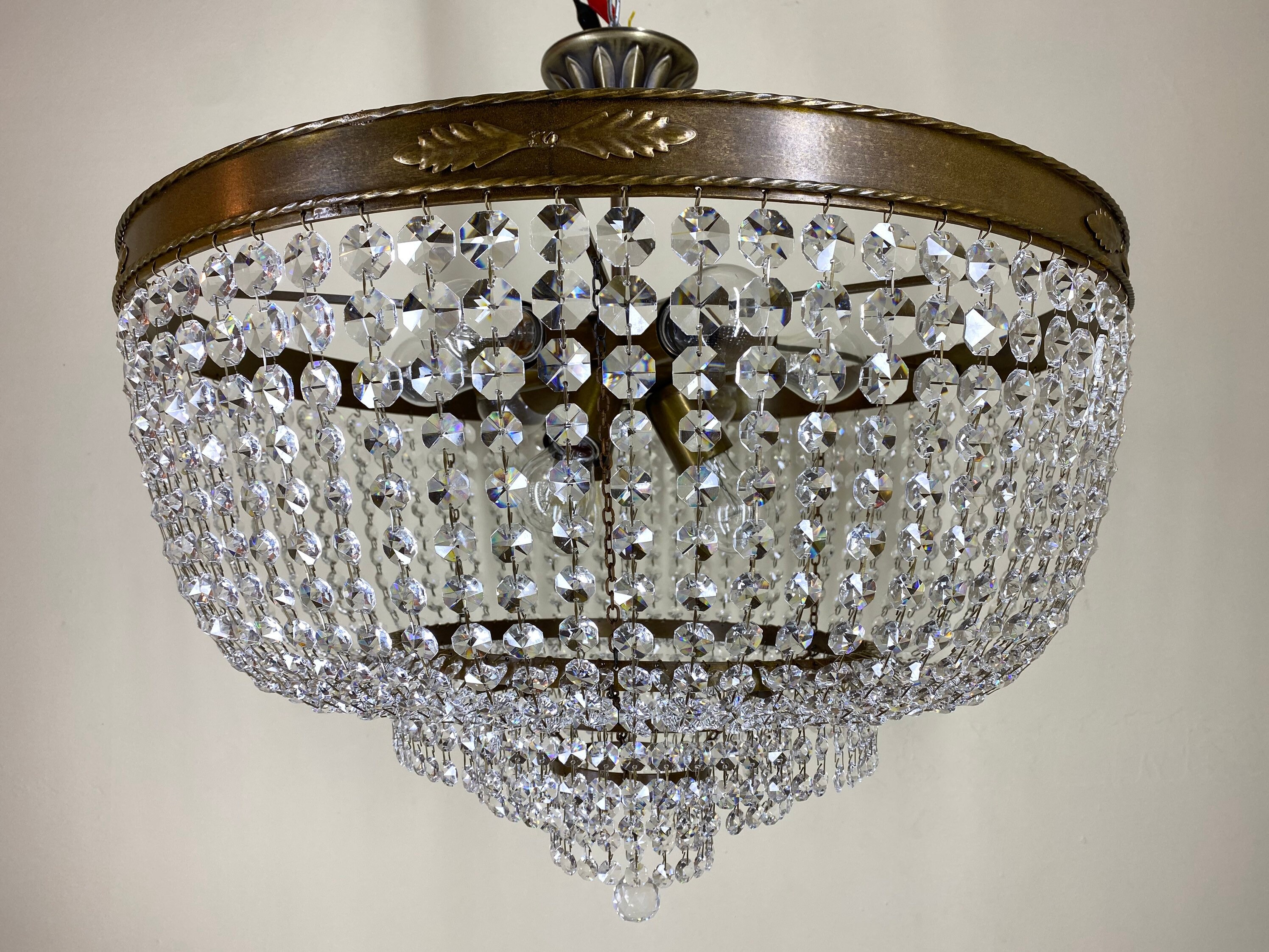 lustre En Cristal Antique,