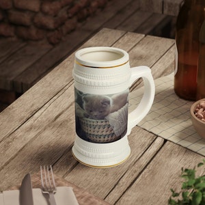 Personalized Beer Stein Mug | 22oz