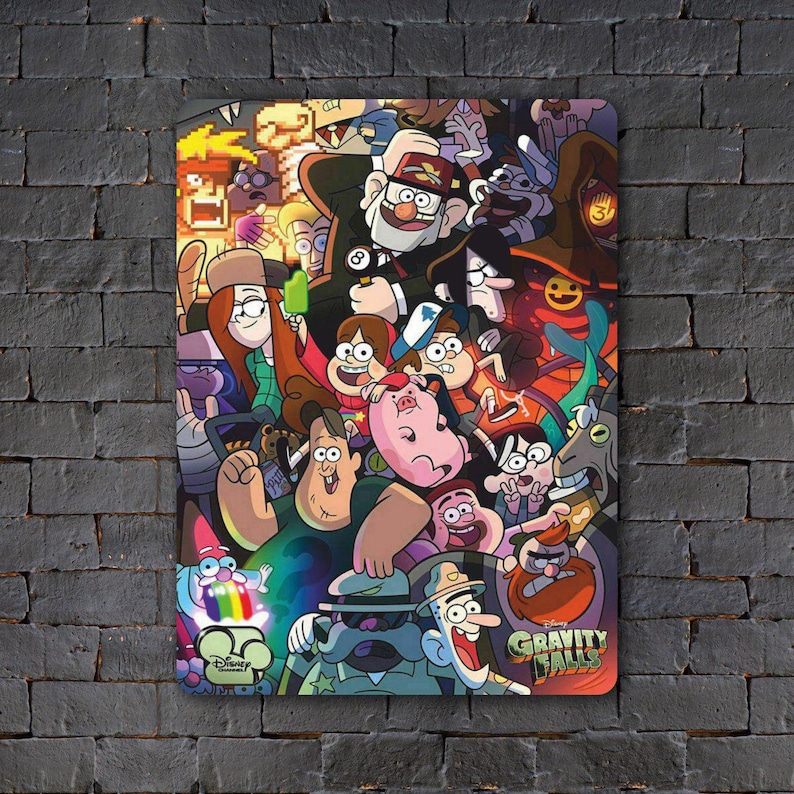 Картина по номерам гравити фолз