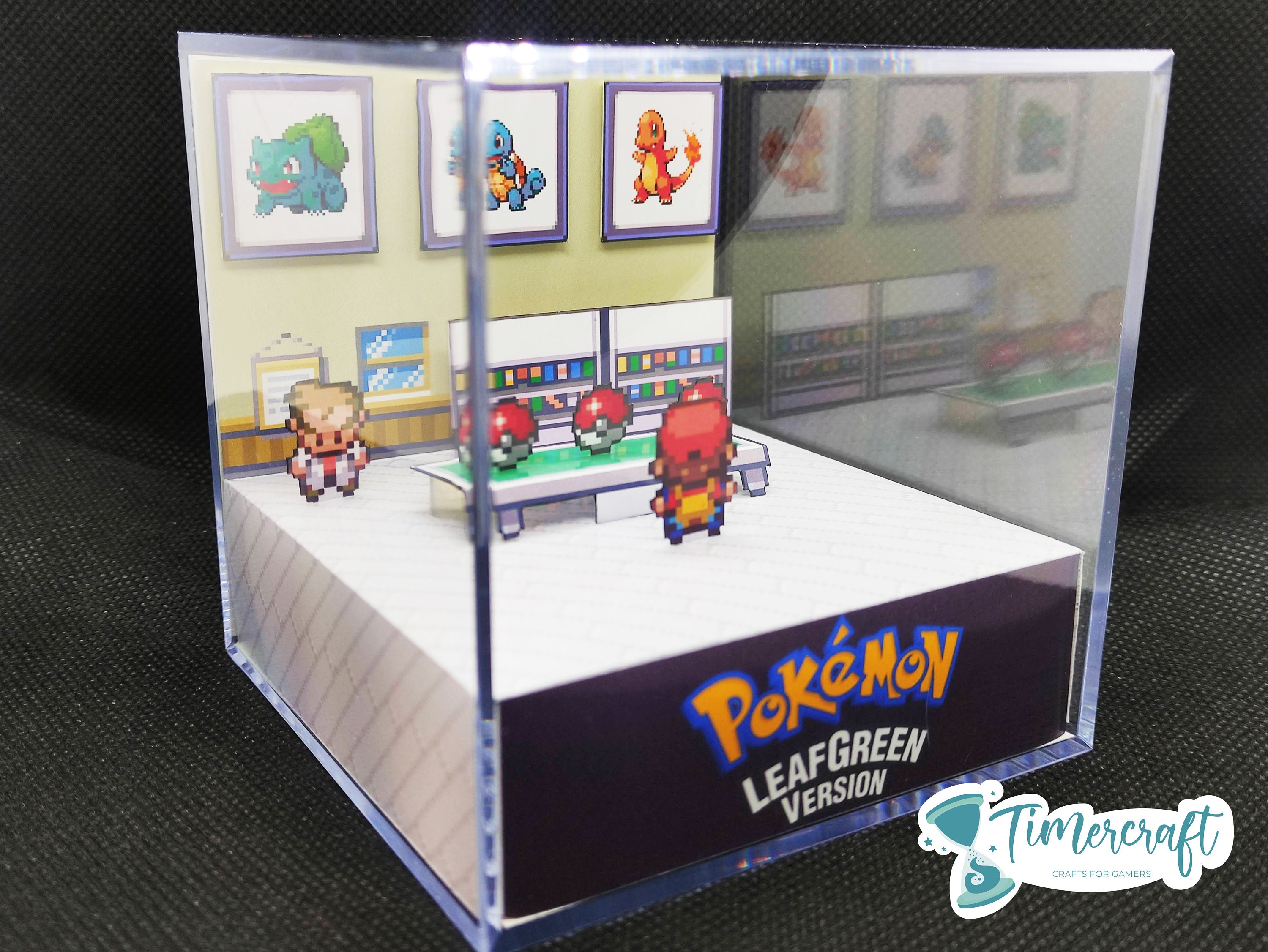 Pokemon Firered and Leafgreen Mewtwo Pokemon Diorama -  Sweden