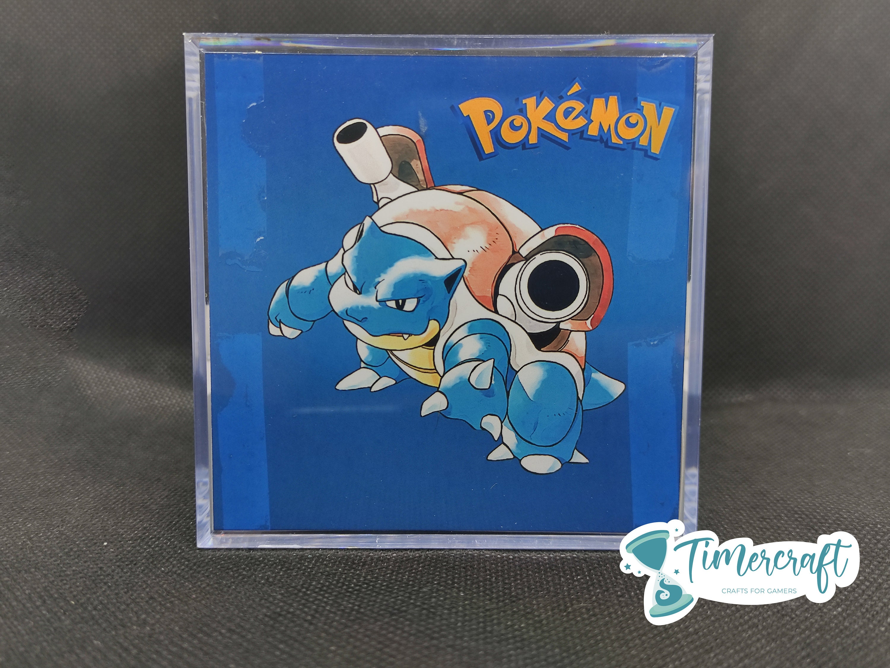 Pokemon Red/Blue - GeekRama diorama em cubo