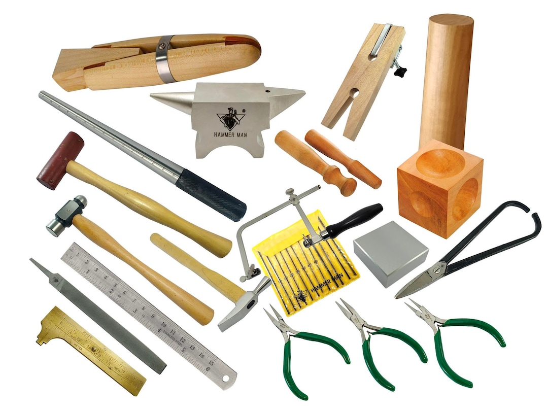 Metalsmith Tools Kit Beginners apprentice Metalsmithing Jewelry Making