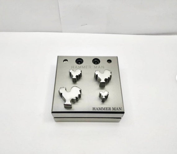 Affordable 9 Piece Metal Punch and Die Set Great Tool for the Price.  Sg-disc 