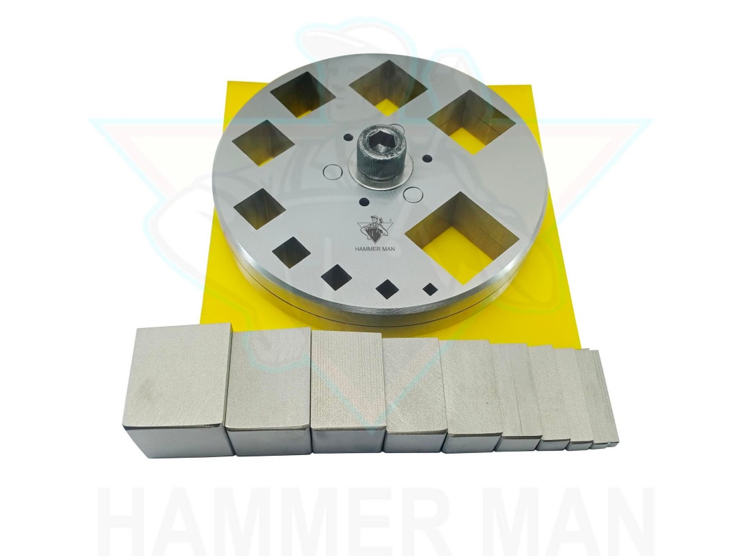 New Square Disc Cutter Set of 10 4mm to 31mm Disk Cutter Etsy